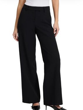 Express Black Wide-Leg Women's Dress Pants
